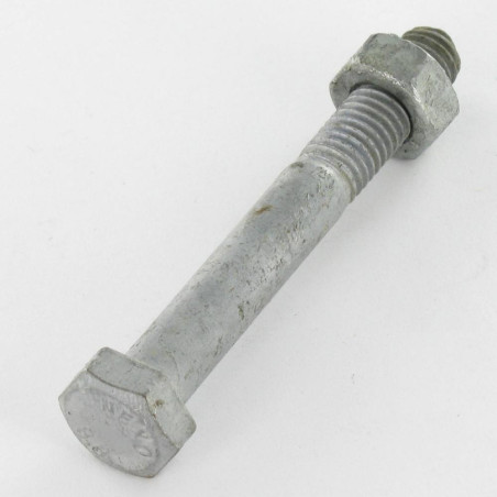 1 x Kopfschraube (mit Mutter) Sechskantkopf M16X60 Klasse 8.8 Hohe Korrosionsbeständigkeit Stahl feuerverzinkt