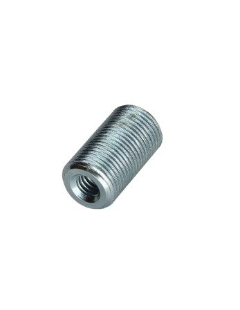 1 x Kupplungsmutter M6/M12 P100X21.5 Verzinkt