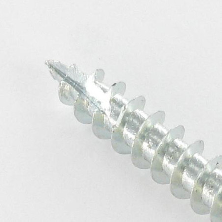 1 x Schraube HARDWARE ECKIG Zylindrischer Flachkopf T20 cut Bohrspitze mit Typ 17 Spitze Verzinkt 5X40