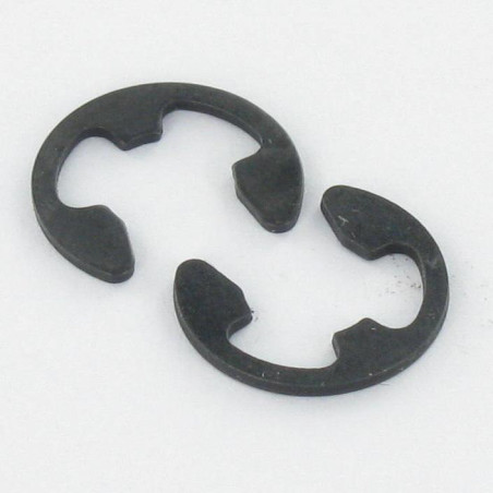 1 x E-Clip Für Durchmesser Nut 12 Rohstahl