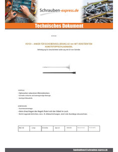 Dübel Isolierung 10x70 Und Nagel SYNTHETIK 2