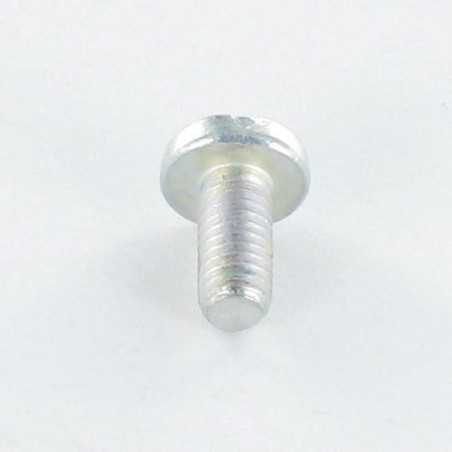 1 x Metallschrauben Breiter zylindrischer Halbrundkopf POZI und gespalten M3,5 x 7,5 A/CHANF Verzinkt