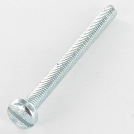 1 x Metallschrauben Breiter zylindrischer Halbrundkopf Gespalten M2,5 x 8 Verzinkt Mikroschrauben