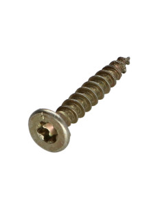 Spanplattenschraube Senkkopf Gezahnt 4,5X30 T20 Dichromat