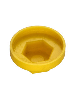 Kappe Sechskantkopf Polyethylen RAL1021 für Bohrschrauben... 2