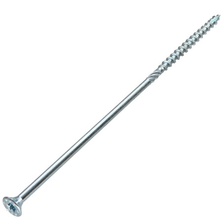 1 x Rahmenschraube tekor Senkkopfschraube Gezahnt T40 10 x 260 Mit Gewinde 80 cut Bohrspitze mit Typ 17 Spitze Verzinkt