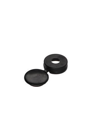 1 x Abdeckkappe Niet Schwarzes Polyethylen