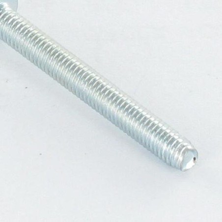 1 x Gewindefurchende Schraube breitem gewölbtem kopf M3X25 Pozi PZ2 Verzinkt Mikroschrauben