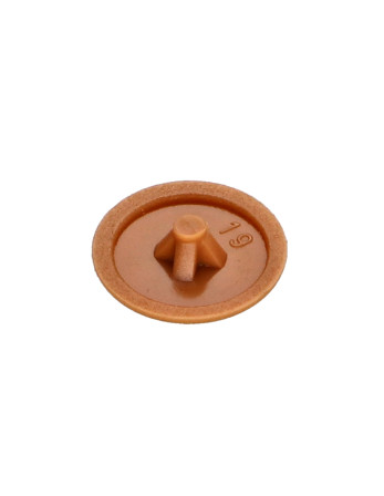 1 x Schraubenkopfabdeckung Polyethylen Pozi PZ3...