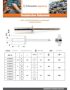 Niet Wasserdicht GOSTOP Aluminium DEIN TRS 4x7 2