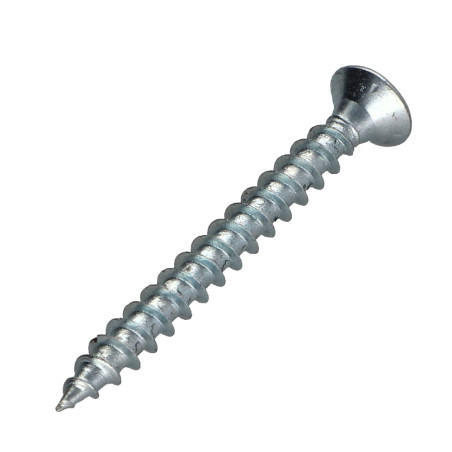 1 x Spanplattenschrauben Premium Senkkopfschraube Pozi N°2 5X50 Verzinkt