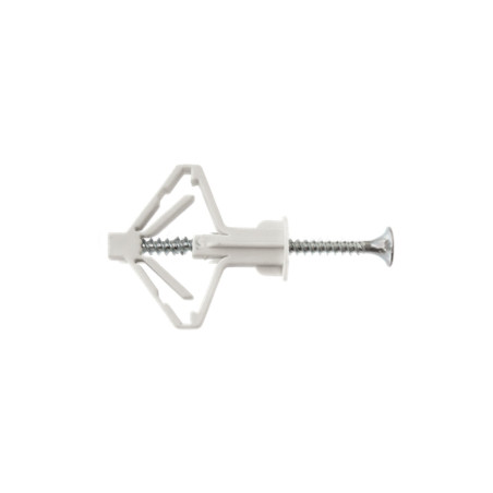 1 x Dübel Nylon Frühling 8x40 Mit Schraube 3,5 x 55
