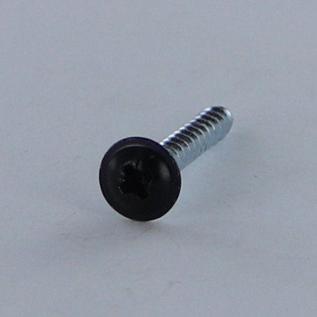 1 x Spanplattenschrauben Flachrundkopfschraube Pozi N°2 4,5 x 35 Gesamtgewinde Verzinkt RAL9004 signalschwarz 30 % BRI