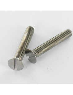 Metallschrauben Verschromtem Messing Senkkopfschraube...