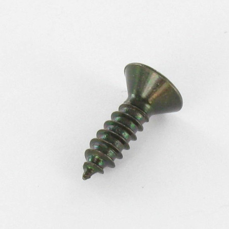 1 x Blechschraube Senkkopfschraube Pozi 6,3 x 25 Stahl schwarz verzinkt