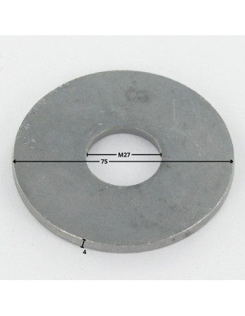1 x Scheiben/Unterlegscheibe Flach M27X75X4 LL...