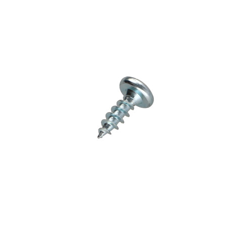 1 x Spanplattenschrauben Rundkopf Pozi N°2 3,5X15 Verzinkt