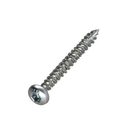 1 x Spanplattenschrauben TEKOR Rundkopf T10 3x30 Gesamtgewinde cut Bohrspitze mit Typ 17 Spitze Verzinkt Mikroschrauben