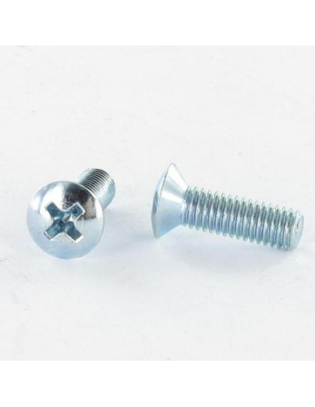 1 x Metallschrauben Flacher Senkkopf Pozi M5X40...