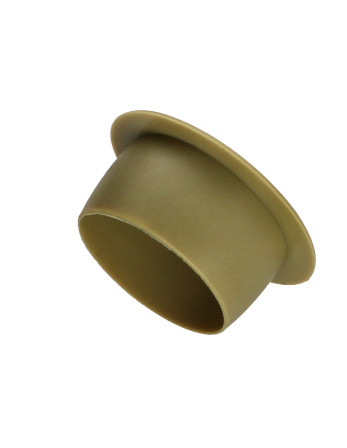 1 x Kappe Glatt 25x32 LG13 Polyethylen RAL1020