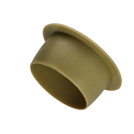 1 x Kappe Glatt 25x32 LG13 Polyethylen RAL1020