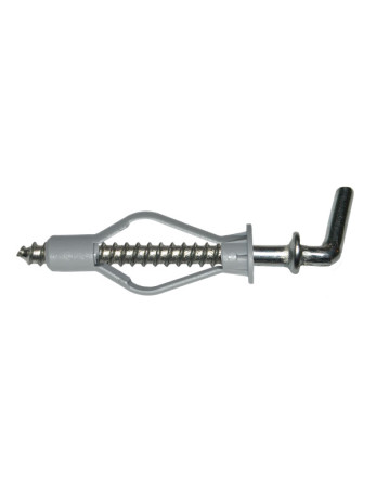 1 x Dübel Nylon 8x40 Mit Haken KURZ...