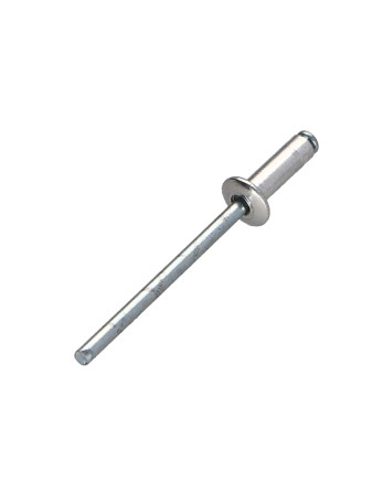 1 x Blindniete Aluminio Vástago acero '4F' 6x18...