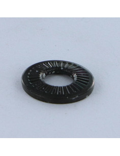 Kontaktscheiben M3X8X0,6 Stahl schwarz verzinkt Serie M...