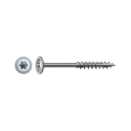 1 x Spax Holzschraube Tellerkopfschrauben T50 4CUT 10X300 Mit Gewinde 80 WIROX