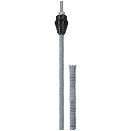 1 x Distanzmontage THERMAX Fischer 12/110 M12 Edelstahl A4