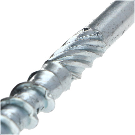 1 x Spanplattenschrauben TEKOR Tellerkopfschrauben T40 cut Bohrspitze mit Typ 17 Spitze 8x220 Teilgewinde Verzinkt