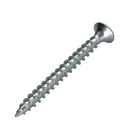 1 x Spanplattenschrauben Premium Senkkopfschraube Pozi N°2 5X55 Verzinkt