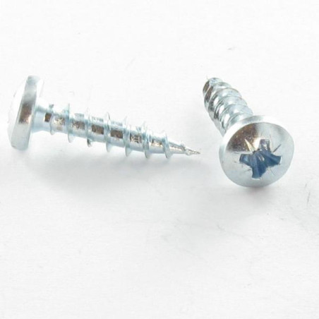 1 x Spanplattenschrauben Premium Rundkopf Pozi N°2 5X17 Verzinkt