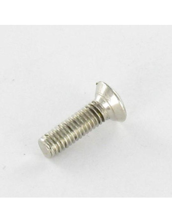 1 x Metallschrauben Nickel Messing Flacher...