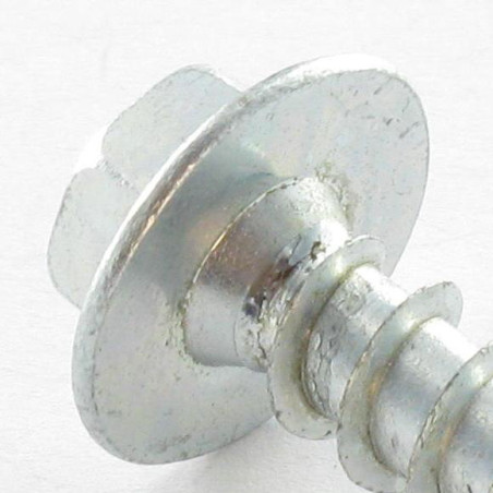 1 x Spanplattenschrauben TEKOR Sechskantkopf Kreuzschlitz mit Flansch 8X50 Verzinkt cut Bohrspitze mit Typ 17 Spitze