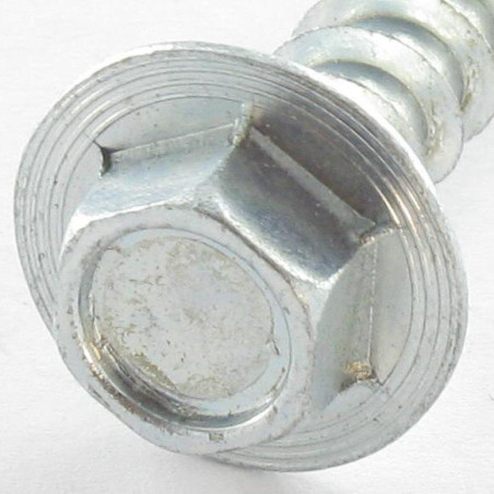 1 x Spanplattenschrauben TEKOR Sechskantkopf Kreuzschlitz mit Flansch 8X50 Verzinkt cut Bohrspitze mit Typ 17 Spitze