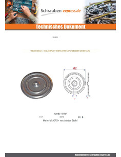 BROSCHÜRE ZEICHEN ISOLIEREND 5X70 Verzinkt 2