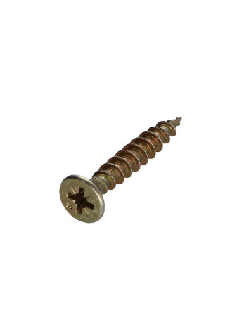 1 x Spanplattenschraube Senkkopf Pozi 3,5X17...