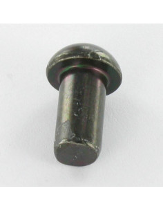 Vollniet Rundkopf 6,5 x 12 Stahl schwarz verzinkt 2