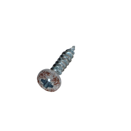 1 x Spanplattenschrauben Rundkopf Pozi N°2 4x20 Verzinkt Rost