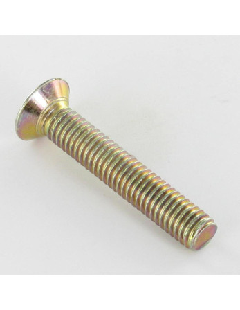 1 x Metallschrauben Flacher Senkkopf Pozi M6x35...