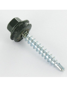Selbstbohrende Schrauben Sechskantkopf 4,8 x 35 Scheibe... 2