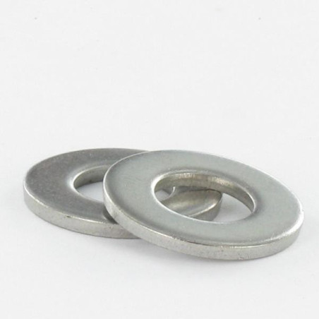 1 x Scheiben/Unterlegscheibe Flach 8x40x2 Verzinkt