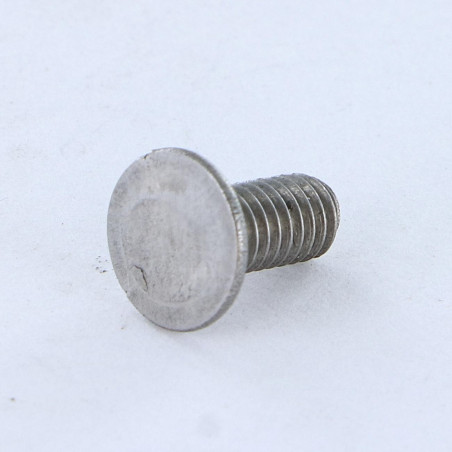 1 x Metallschrauben Zylindrischer Flachkopf Nicht gespalten M4X8 Kopf Glatt 8 Dicke 1 Rohstahl