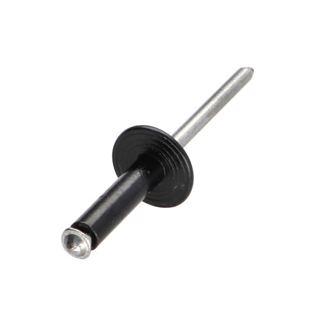 1 x Nieten geschält GOSTAR Aluminium Stahlgewinde 4x14 Schwarz