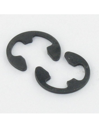 1 x E-Clip Für Durchmesser Nut 6 Rohstahl