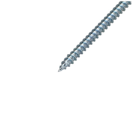 1 x Spanplattenschrauben Rundkopf Pozi N°2 4,5X60 Verzinkt