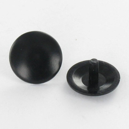 1 x Abdekkappe Spax schwarzes Nylon Kopf-Durchmesser 15 QUEU2.5X7