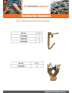 Schachtel mit 10 Haken Bild Mit Nagel Nummer 2... 2