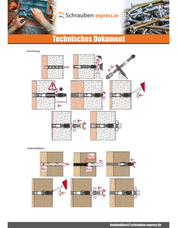 1 x Distanzmontage THERMAX Fischer 10/180 M10...